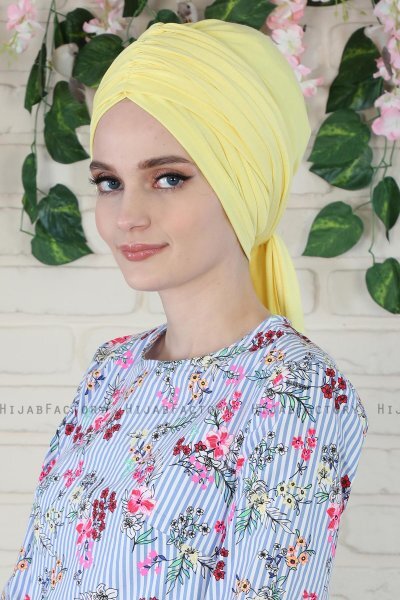 Amy - Gul Bomuld Turban - Ayse Turban