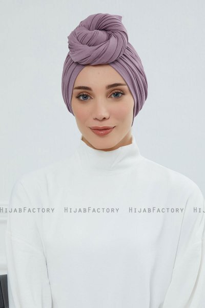 Amy - Lilac Bomuld Turban