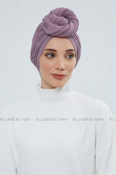 Amy - Lilac Bomuld Turban