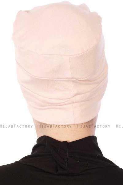 Stella - Gammelrosa Bomuld Turban
