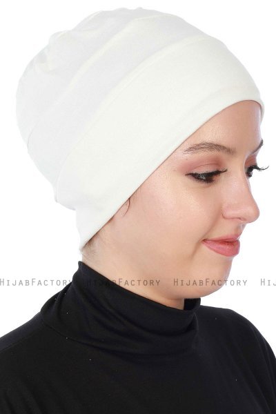 Stella - Creme Bomuld Turban