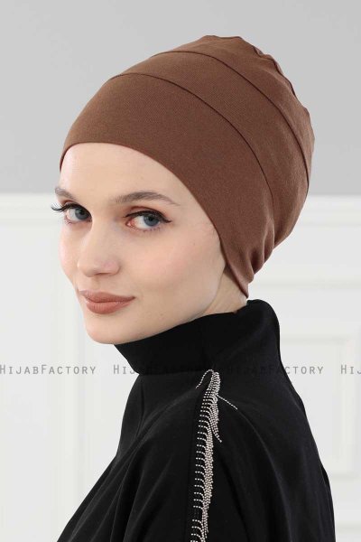 Stella - Caramel Bomuld Turban