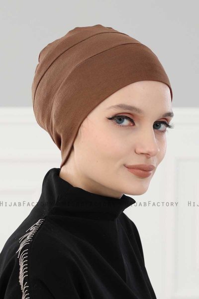 Stella - Caramel Bomuld Turban