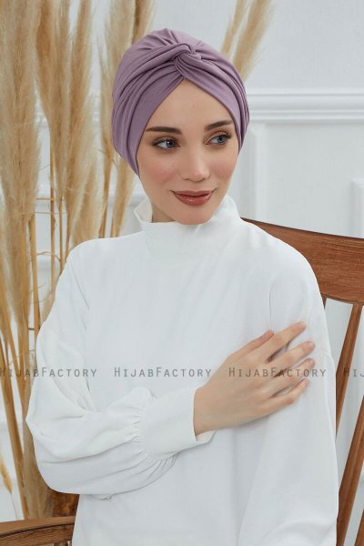 Astrid - Lilac Bomuld Turban