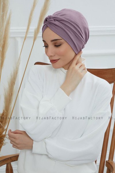 Astrid - Lilac Bomuld Turban