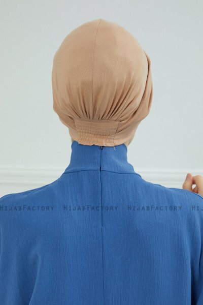 Astrid - Sand Bomuld Turban