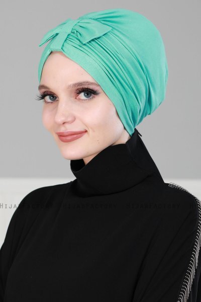 Agnes - Turkis Bomuld Turban - Ayse Turban