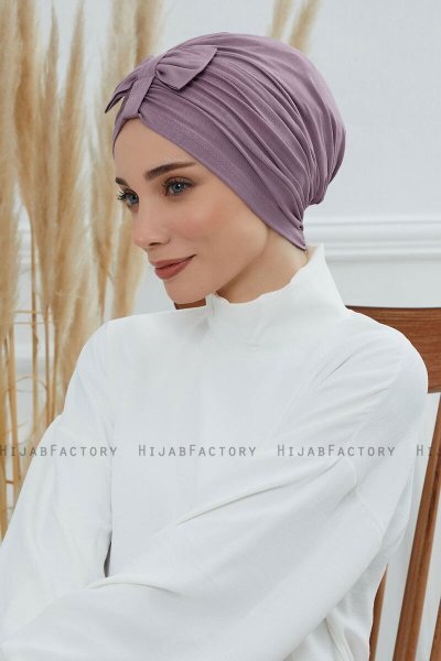 Agnes - Lilac Bomuld Turban