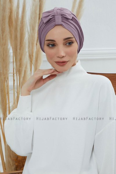 Agnes - Lilac Bomuld Turban