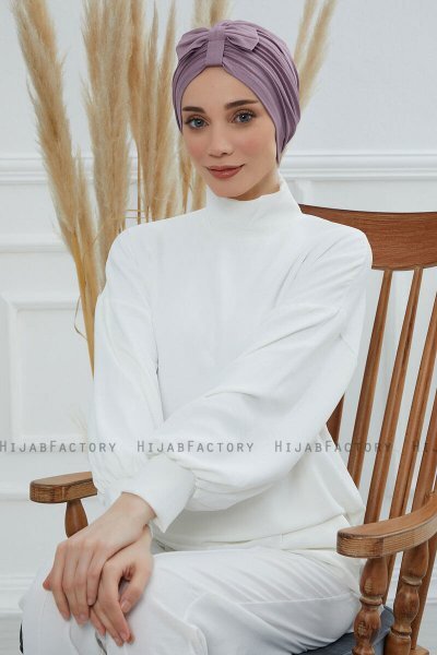 Agnes - Lilac Bomuld Turban