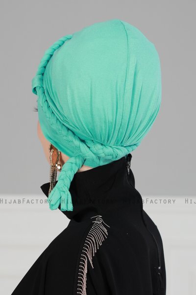 Olivia - Turkis Bomuld Turban - Ayse Turban