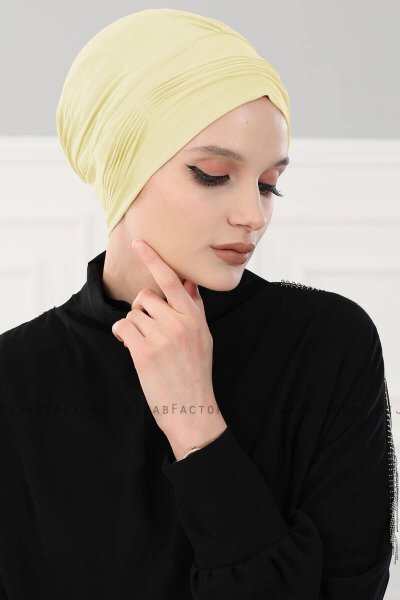 Linda - Gul Bomuld Turban - Ayse Turban