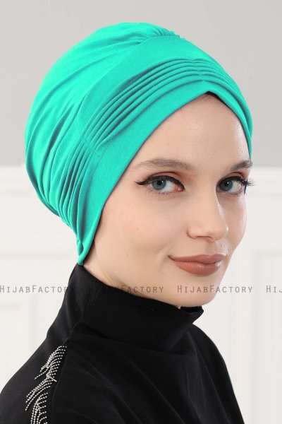 Linda - Turkis Bomuld Turban - Ayse Turban