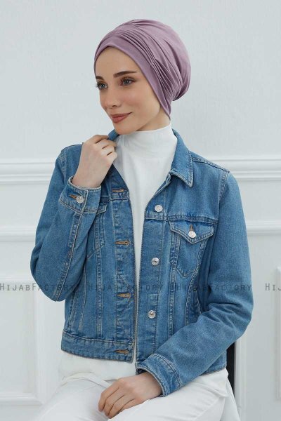 Linda - Lilac Bomuld Turban