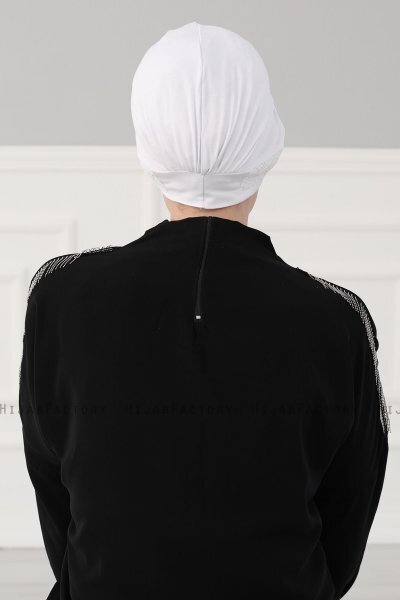 Molly - Creme Lace Bomuld Turban