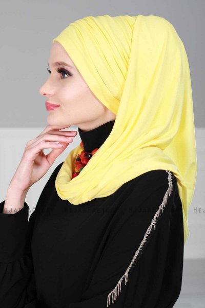 Rebecca - Gul Bomuld Turban - Ayse Turban