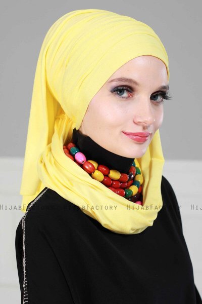 Rebecca - Gul Bomuld Turban - Ayse Turban