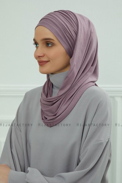 Rebecca - Lilac Bomuld Turban