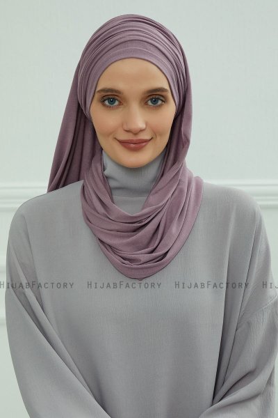 Rebecca - Lilac Bomuld Turban