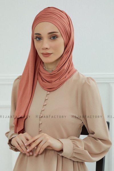 Rebecca- Lakserosa Bomuld Turban