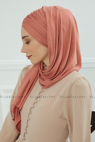 Rebecca- Lakserosa Bomuld Turban