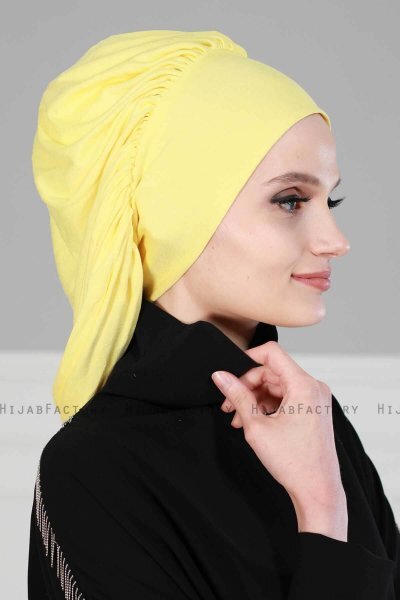 Isabella - Gul Bomuld Turban - Ayse Turban