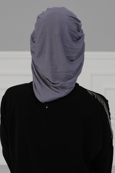 Isabella - Grå Bomuld Turban - Ayse Turban