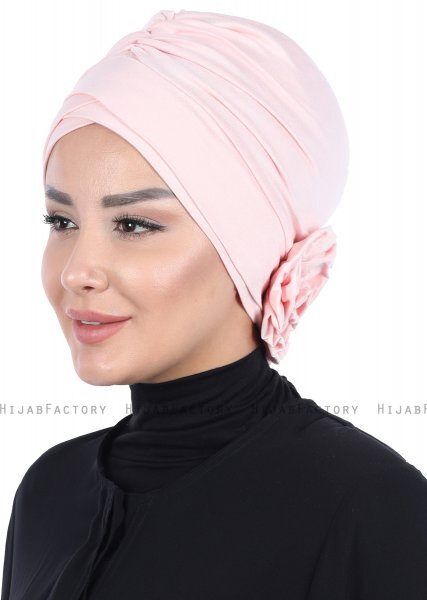 Elisabeth - Gammelrosa Bomuld Turban