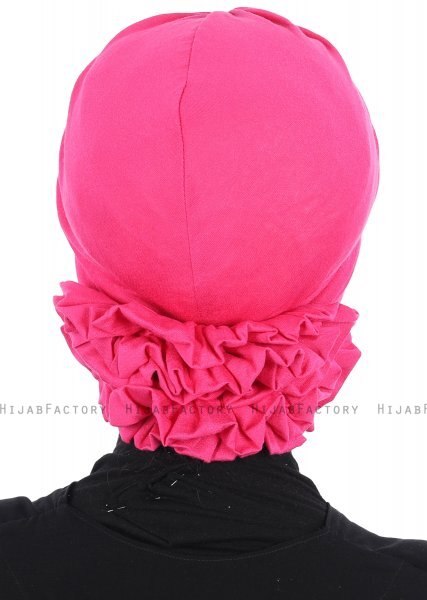 Elisabeth - Fuchsia Bomuld Turban