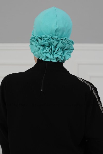 Elisabeth - Turkis Bomuld Turban