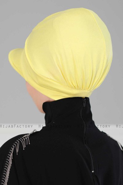 Sandra - Gul Bomuld Turban - Ayse Turban
