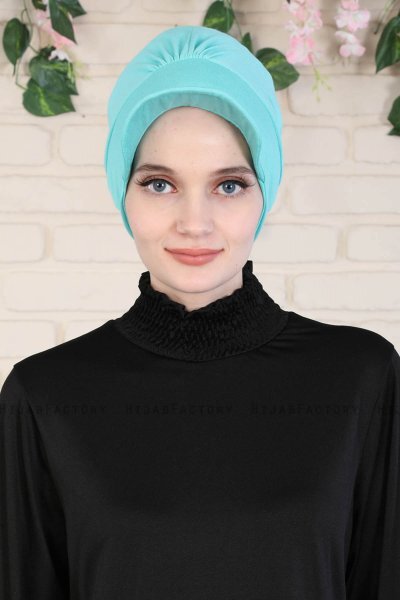 Sandra - Turkis Bomuld Turban - Ayse Turban