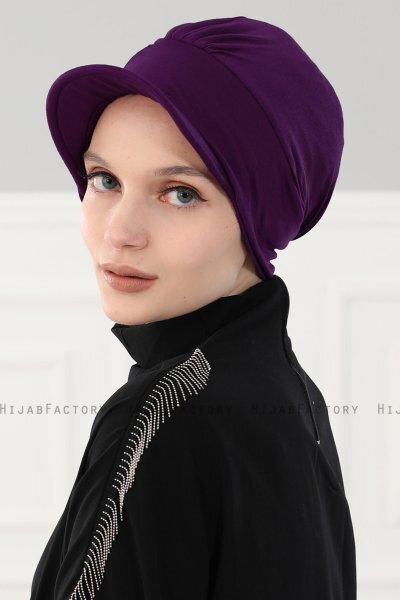 Sandra - Lilla Bomuld Turban - Ayse Turban