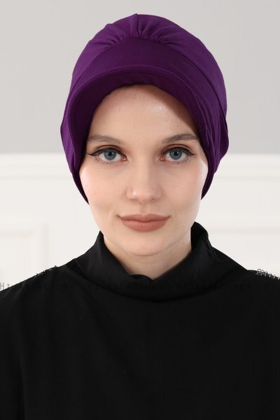 Sandra - Lilla Bomuld Turban - Ayse Turban