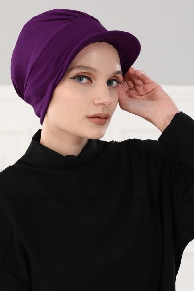Sandra - Lilla Bomuld Turban - Ayse Turban