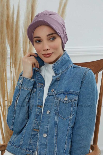 Sandra - Lilac Bomuld Turban