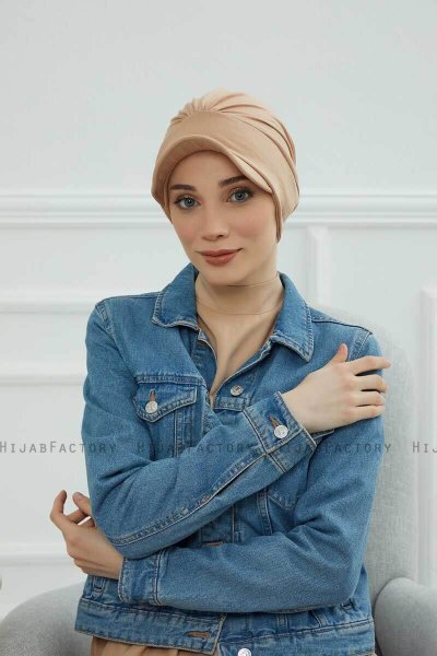 Sandra - Sand Bomuld Turban