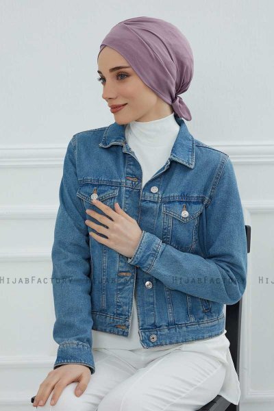 Ellie - Lilac Bomuld Turban