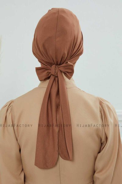 Ellie - Caramel Bomuld Turban