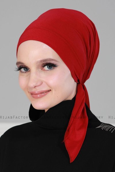 Felicia - Bordeaux Bomuld Turban