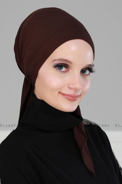 Felicia - Brun Bomuld Turban
