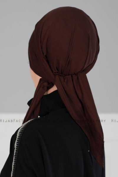 Felicia - Brun Bomuld Turban