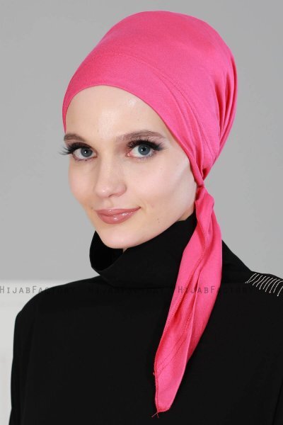 Felicia - Fuchsia Bomuld Turban