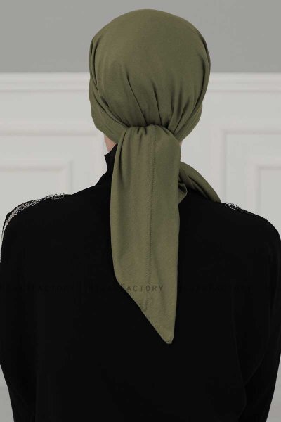 Felicia - Khaki Bomuld Turban