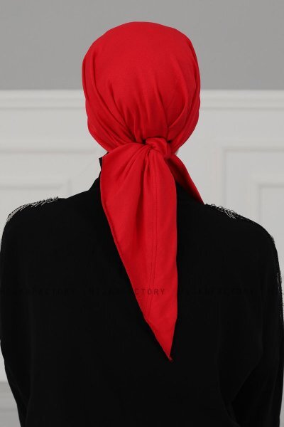 Felicia - Rød Bomuld Turban