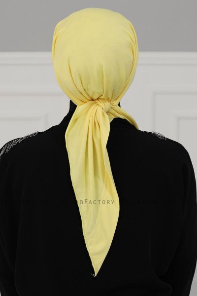 Felicia - Gul Bomuld Turban