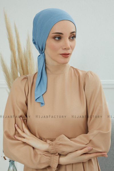 Felicia - Sky Blue Bomuld Turban