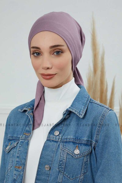 Felicia - Lilac Bomuld Turban