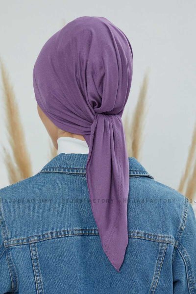 Felicia - Violet Bomuld Turban