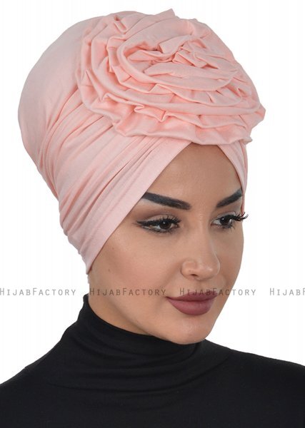 Kerstin - Gammelrosa Bomuld Turban - Ayse Turban